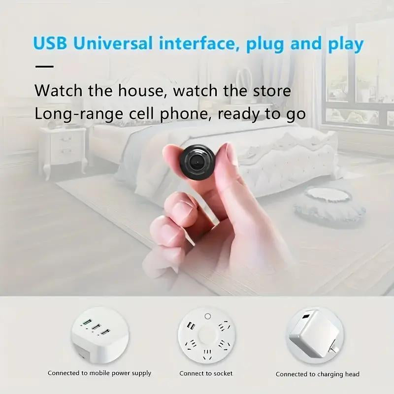 Indoor Security Camera Wireless Anti-Theft Video Recording APP 720P Support Memory Card IP Camera USB Voice X5 Camera