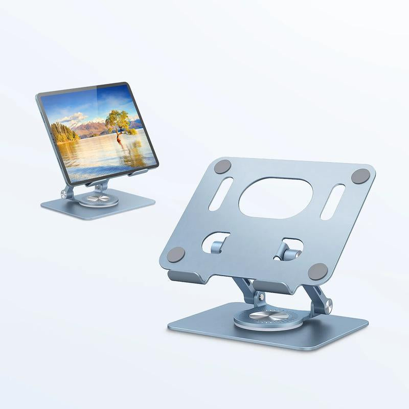 Tablet Stand Adjustable with 360 Swivel Base Aluminum Tablet Stand Holder Universal Tablet Holder for Ipad Samsung