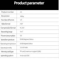 Indoor Security Camera Wireless Anti-Theft Video Recording APP 720P Support Memory Card IP Camera USB Voice X5 Camera